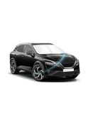 Resim Meridiangoods Nissan Qashqai J12 2010-2025 Güneşlik Uv Koruma Katlanır Tente 