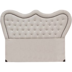 Resim BENGİ TİCARET Başlık 14256 Alc Zümra 150 Lik Çift Kişilik Tay Tüy Krem Kapitone Başlık 