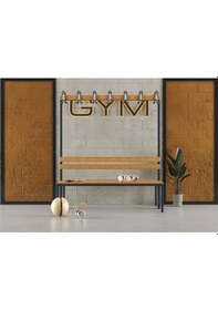 Resim Ayakkabılıksız 4 Ayaklı Çift Taraflı Bank, 14 Kanca, 150x85x170 Cm, Spor Bankı 
