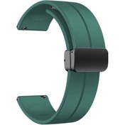 Resim Zeblaze Uyumlu Gtr 2 Kordon Mıknatıslı Silikon 22mm Krd84 
