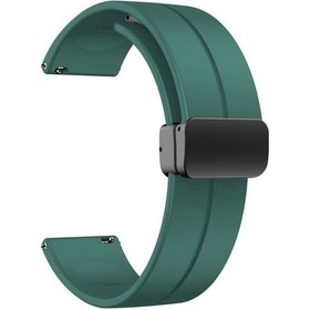 Resim Zeblaze Uyumlu Gtr 2 Kordon Mıknatıslı Silikon 22mm Krd84 