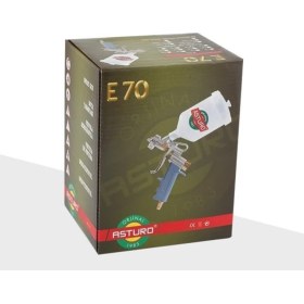 Resim Özgürce E70 Üstten Depolu Boya Tabancası, Profesyonel ve Hassas Boyama Araçları 