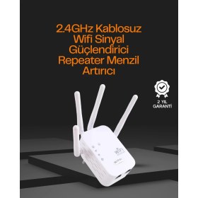 Resim Rivera Tech Rvrhb Çok Antenli Kablosuz Ağ Kapsama Alanı Genişletici 