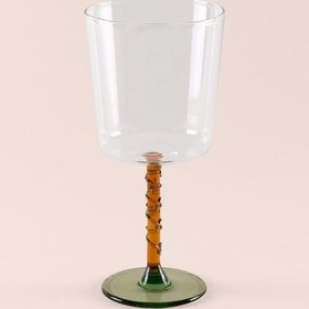 Resim The Mia Line Şarap Kadehi Sarı 300 Ml Şeffaf 