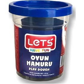 Resim Lets Oyun Hamuru 115gr Mavi - 2 Adet 