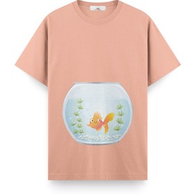 Resim The Aquarium - Hamile Regular Tshirt - Somon / XS / Regular 