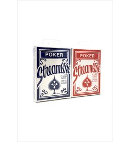 Resim Streamline Poker, İskambil Oyun Kartı 2li Set 