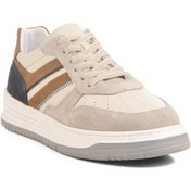 Resim Lo1987-2090 M Bej Süet Hakiki Deri Erkek Günlük Ayakkabı Bej 