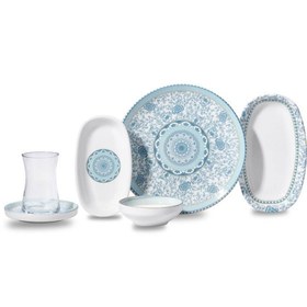 Resim Korkmaz Vina Collection 24 Parça Kahvaltı Takımı A8930-1 