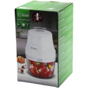 Resim Go İthalat KİWİ KC-8203 USB ŞARJLI MİNİ 3 BIÇAKLI BLENDER RONDO GIDA DOĞRAYICI 350ML=MİKA KRİSTAL HAZNE ( 