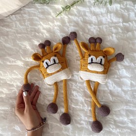 Resim Amigurumi Hareketli Oyuncaklar - Zürafa 