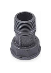 Resim Doğalgaz Sayaç Bağlantı Rekoru Delikli 1'' - 1 Lik 