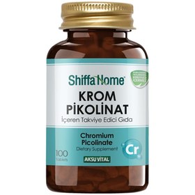 Resim Shiffa Home Krom Pikolinat 100 Tablet 