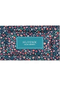 Resim Baskılı Tek Kullanımlık Islak Mendil 500 Adet 12x6cm 