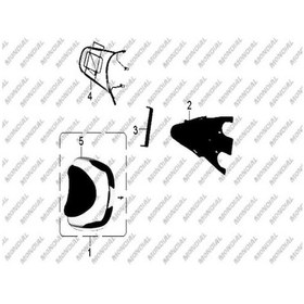 Resim Mondial E-Mon Mocha Arka Port Bağaj (492649297) 