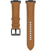 Resim Huawei Watch Fit 2 İçin Deri Akıllı Saat Kayışı Yedek Ayarlanabilir Bilek Bandı 