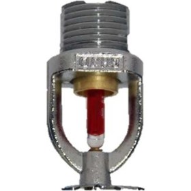 Resim AK TEK Non Ul Sarkık Tip Yangın Sprink Krom 68 C Kırmız 1/2 Sr Onaysız 