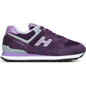 Resim Hammer Jack Hakiki Deri Lazer-Lila Kadın Spor Ayakkabı - 550982208 Çok Renkli 
