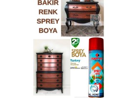 Resim Kl Home Uygun Büyük Boy-Bakır Yaldız Sprey Boya 400ML -2yıl Skt 