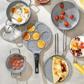Resim Schafer Breakfast Pişirme Seti 7 Parça-Gri 