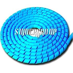 Resim Sumergroup Kablo Sarıcı Koruyucu Spiral Rulo 20Mm Mavi 50M 