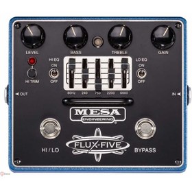 Resim Mesa Boogie Flux-Five 5 Band EQ & Overdrive Pedalı 