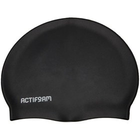 Resim Actifoam Silikon Bone Deluxe Yüzücü Bonesi/ Siyah 