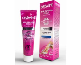 Resim Ostwint 100 ml Kadın Tüy Dökücü Krem Normal Ciltler İçin Muz Aromalı Etkili ve Kolay Uygulama 