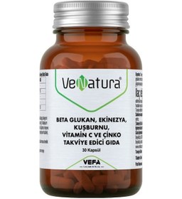 Resim Beta Glukan, Ekinezya, Kuşburnu, Vitamin C ve Çinko Takviye Edici 