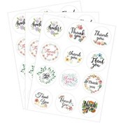 Resim Rogfer 50 Adet Teşekkür Ederim Sızdırmazlık Etiketi 12 Teşekkür Ederim Yuvarlak Sızdırmazlık Etiketi Teşekkür Etiketleri 12 Sayfa Diğer 