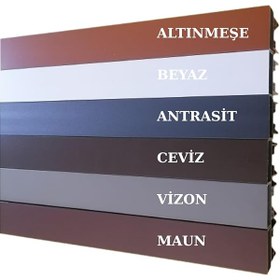 Resim CNR Plise Kapı ve Pencere Sinekliği (Vizon (RAL7039), En 71-90 cm Boy 121-140 cm) 