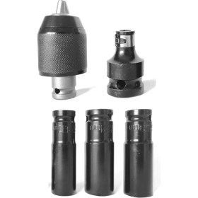 Resim Bulldozer Kömürsüz Motor Somun Sıkma 36v Şarjlı Çift Akülü Mandren Aparat Set 