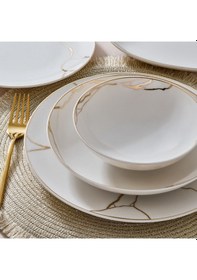 Resim Güral Camelia 54 Parça 12 Kişilik Yemek Takımı 6687 4858621 