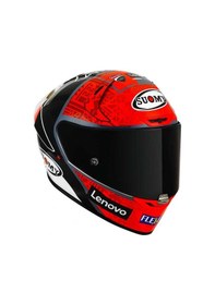 Resim Suomy Suomp Sr-Gp Pecco Bagnaia 2022 With Sponsor Kapalı Motosiklet Kaskı 
