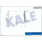 Resim Klima Kondenseri Nissan X Trail (Dizel Benzin) 2007- 504640521 