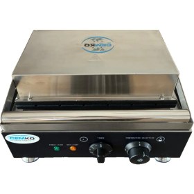 Resim Cemko Çubukta Waffle Makinası 6 Gözlü Zaman Ayarlama Özelliği 