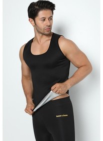 Resim Form Angel Erkek Sauna Termal Atlet Tayt Takım Terleme Fa03 