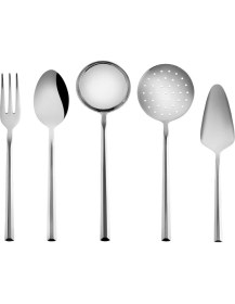 Resim Özbience Şık ve Kullanışlı 5 Parça Çeyizlik Servis Seti, Modern ve Elegant Tasarım 