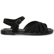 Resim Polaris 325052.z 5fx Siyah Kadın Düz Sandalet 000000000101985448 Siyah 