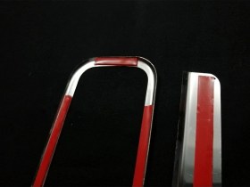 Resim Ueskrom Vw Caddy Krom Bagaj Açma 2 Pcs P.çelik 2010-2015 Arası Uyumlu 