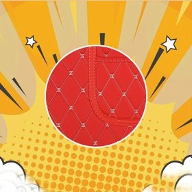 Resim Dashanshop Kırmızı Evrensel Anti-kick Çocuk Koltuğu Koruyucu Depoluma Cebi Dayanıklı 