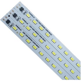 Resim 220 Volt 5630 Ledli Led Gün Işığı Alüminyum Çubuk 80 Ledli 