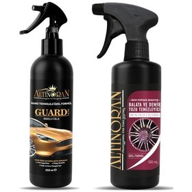 Resim Altın Oran Guard Auto Hızlı Cila 250 ML-Demir Tozu Jant Temizleyi 