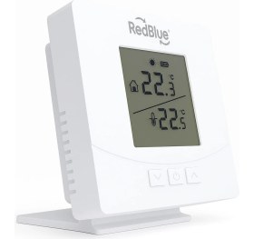 Resim Redblue Square 05 Rf Kablosuz Dijital Oda Termostatı (Smart Değildir) 