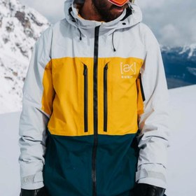 Resim Burton Swash Gore-tex Erkek Gri Snowboard Ceketi 