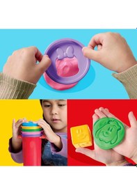 Resim Play Doh Disney Junior Happy Mickey Mouse Oyun Hamuru Seti G2322 renkli 