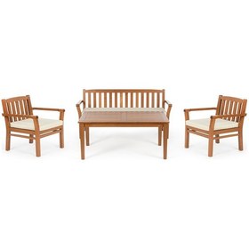 Resim Bodrum Oturma Grubu Kahverengi 