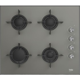 Resim Beko BSTOC 828 G Gri Set Üstü Ocak 