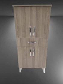 Resim Çok Amaçlı 18211 Dolap CORDOBA Model Hard Parlak Suntalem180 Demonte 4raf El Yapı 