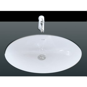 Resim Creavit Tp205 Tezgah Altı Oval Lavabo 40 x 52 CM Beyaz 